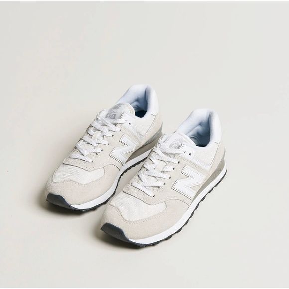 New Balance Shoes - New Balance 574 Sneakers Running Shoes Suede Retro Off White Cloud Women’s 10